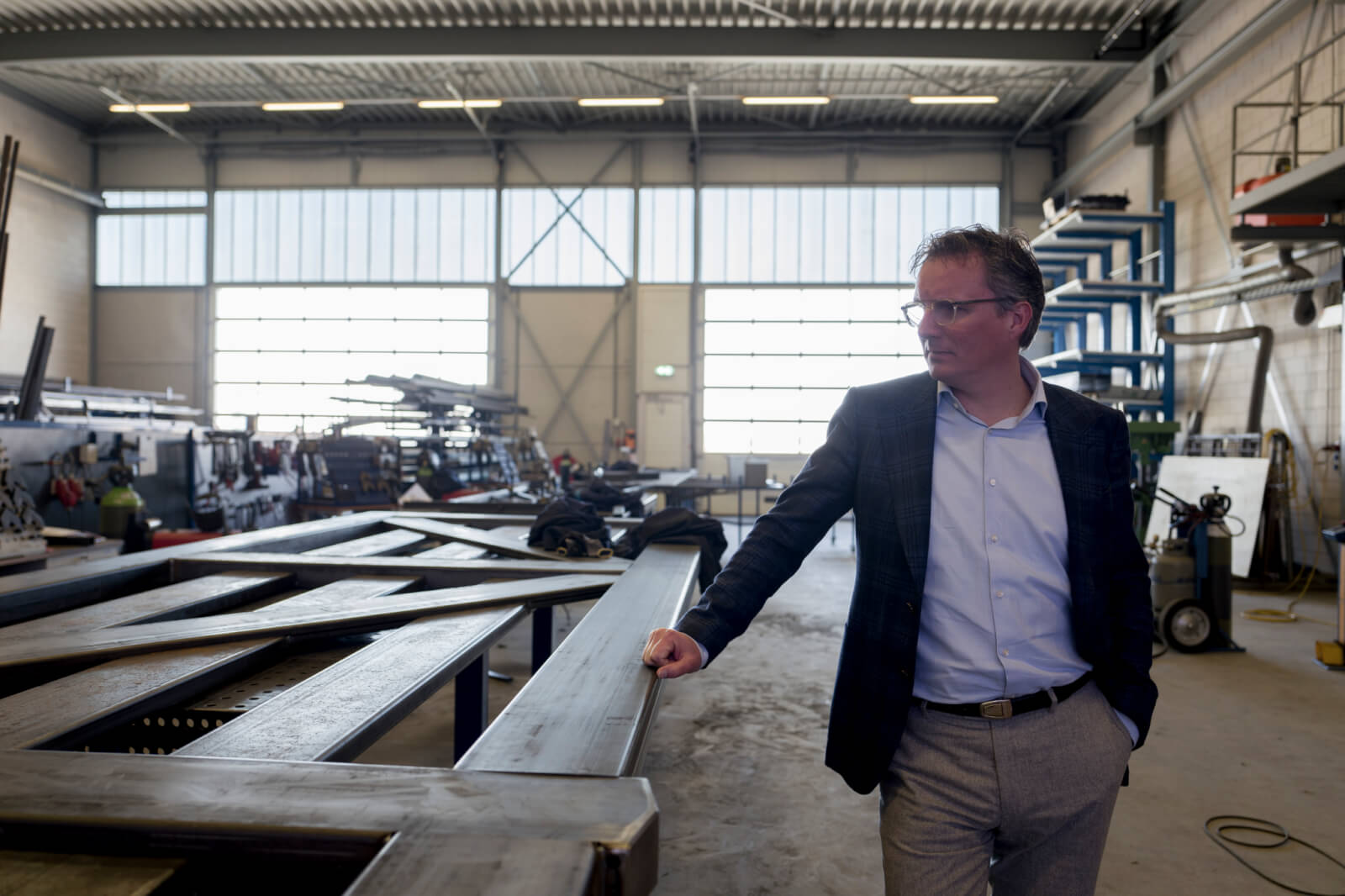 Arnaud Wullings, Business Development Manager bij DJS Hekwerken & Toegangstechniek